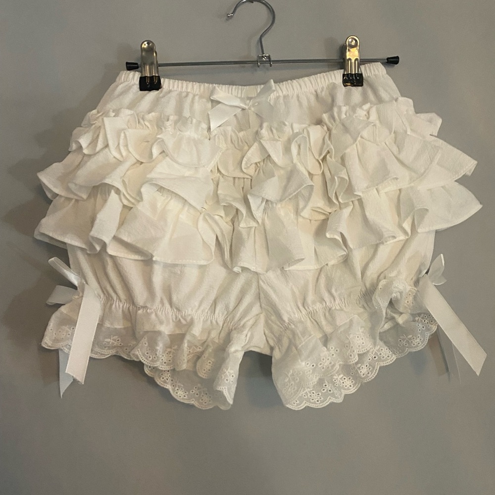 White blouse shorts